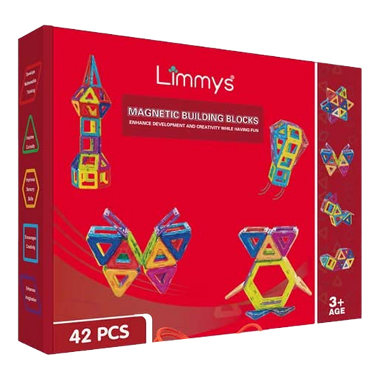 Limmys Magnetic Building Blocks 42 PCS